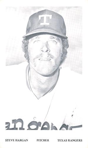 1974 Texas Rangers Photocards #NNO Steve Hargan Front