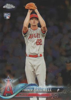 2018 Topps Chrome #77 Parker Bridwell Front