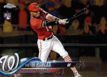 2018 Topps Chrome #175 Victor Robles Front