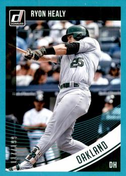 2018 Donruss - Teal #121 Ryon Healy Front