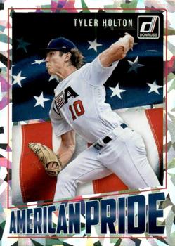 2018 Donruss - American Pride Crystal #AP25 Tyler Holton Front