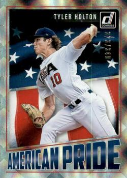 2018 Donruss - American Pride Silver #AP25 Tyler Holton Front