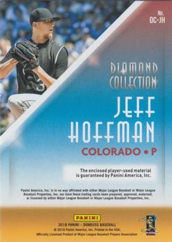 2018 Donruss - Diamond Collection Gold #DC-JH Jeff Hoffman Back