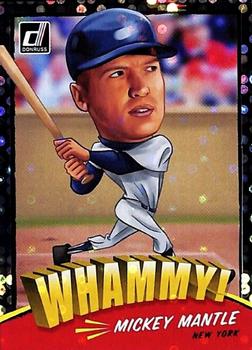 2018 Donruss - Whammy #W1 Mickey Mantle Front