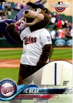 2018 Topps Opening Day - Mascots Relics #MR-TCB TC Bear Front