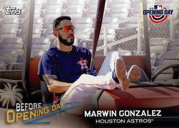2018 Topps Opening Day - Before Opening Day #BOD-MG Marwin Gonzalez Front