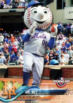 2018 Topps Opening Day - Mascots #M-17 Mr. Met Front