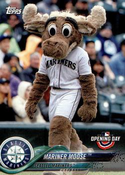 2018 Topps Opening Day - Mascots #M-21 Mariner Moose Front