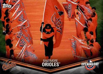 2018 Topps Opening Day - Opening Day #ODB-BO Baltimore Orioles Front