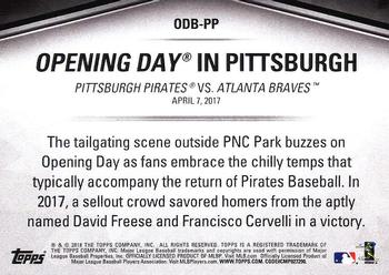 2018 Topps Opening Day - Opening Day #ODB-PP Pittsburgh Pirates Back