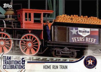 2018 Topps Opening Day - Team Traditions & Celebrations #TTC-HT Home Run Train Front