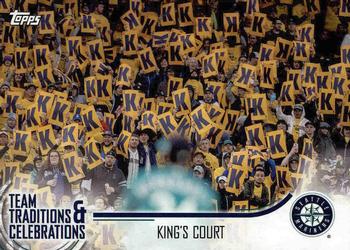 2018 Topps Opening Day - Team Traditions & Celebrations #TTC-KC King's Court Front