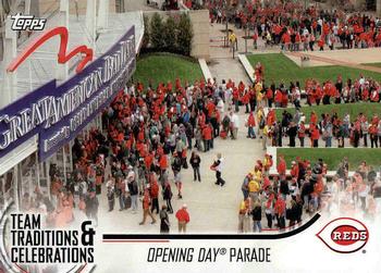 2018 Topps Opening Day - Team Traditions & Celebrations #TTC-ODP Opening Day Parade Front