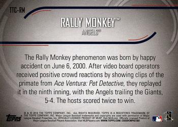 2018 Topps Opening Day - Team Traditions & Celebrations #TTC-RM Rally Monkey Back