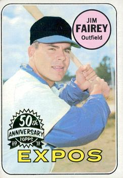 2018 Topps Heritage - 50th Anniversary Buybacks #117 Jim Fairey Front