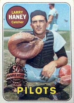 2018 Topps Heritage - 50th Anniversary Buybacks #209 Larry Haney Front
