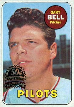 2018 Topps Heritage - 50th Anniversary Buybacks #377 Gary Bell Front