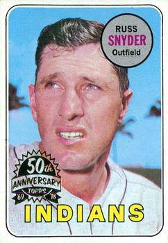 2018 Topps Heritage - 50th Anniversary Buybacks #201 Russ Snyder Front