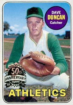 2018 Topps Heritage - 50th Anniversary Buybacks #68 Dave Duncan Front