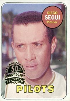 2018 Topps Heritage - 50th Anniversary Buybacks #511 Diego Segui Front