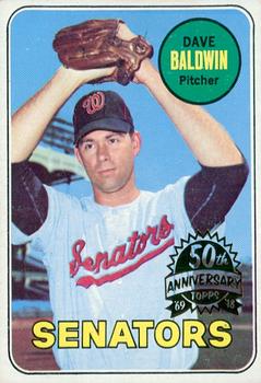 2018 Topps Heritage - 50th Anniversary Buybacks #132 Dave Baldwin Front