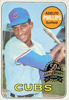 2018 Topps Heritage - 50th Anniversary Buybacks #372 Adolfo Phillips Front