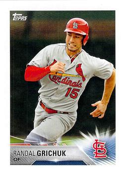 2018 Topps Stickers #185 Randal Grichuk Front