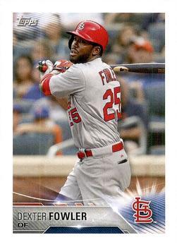 2018 Topps Stickers #190 Dexter Fowler Front