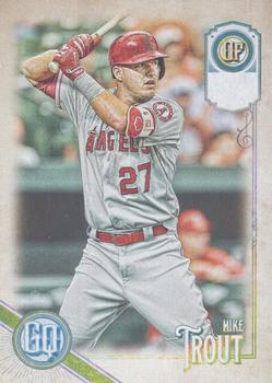 2018 Topps Gypsy Queen - Missing Team Name #1 Mike Trout Front