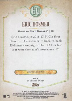 2018 Topps Gypsy Queen - Missing Team Name #8 Eric Hosmer Back