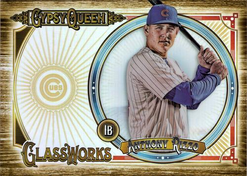 2018 Topps Gypsy Queen - GQ GlassWorks Box Toppers #GW-AR Anthony Rizzo Front