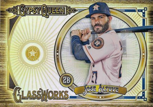 2018 Topps Gypsy Queen - GQ GlassWorks Box Toppers #GW-JA Jose Altuve Front