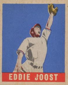 1948-49 Leaf #62 Eddie Joost Front