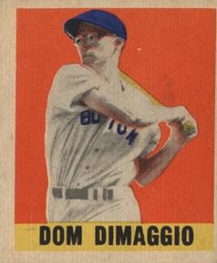 1948-49 Leaf #75 Dom DiMaggio Front