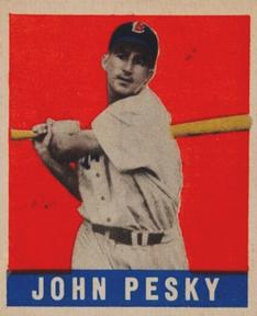 1948-49 Leaf #121 John Pesky Front
