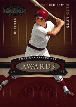 2004 Playoff Honors - Awards #A-2 Fred Lynn Front