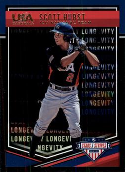 2018 Panini USA Baseball Stars & Stripes - Longevity #96 Scott Hurst Front