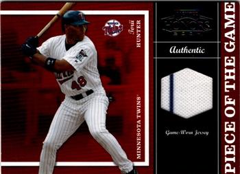 2004 Playoff Honors - Piece of the Game Jersey #PG-25 Torii Hunter Front