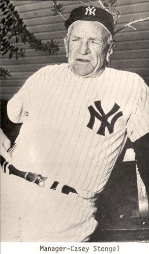 1973 TCMA All-Time New York Yankees #NNO Casey Stengel Front