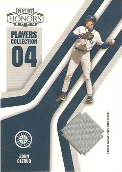 2004 Playoff Honors - Players Collection Jersey Blue #PC-42 John Olerud Front