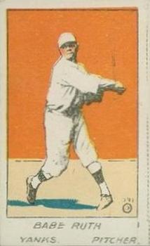 1920 W516-1-2 #1 Babe Ruth Front