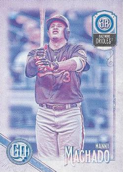 2018 Topps Gypsy Queen - Missing Black Plate #98 Manny Machado Front