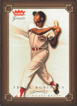 2004 Fleer Greats of the Game #53 Frank Robinson Front