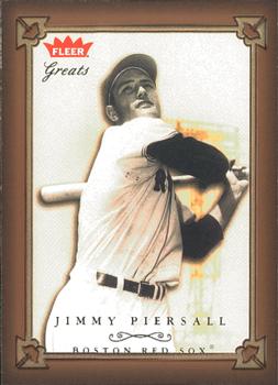 2004 Fleer Greats of the Game #105 Jimmy Piersall Front