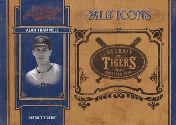 2004 Playoff Prime Cuts II - MLB Icons #MLB-38 Alan Trammell Front