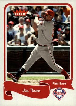 2004 Fleer Tradition #284 Jim Thome Front
