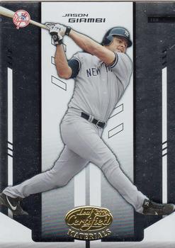 2004 Leaf Certified Materials #82 Jason Giambi Front