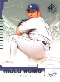 2004 SP Authentic #16 Hideo Nomo Front