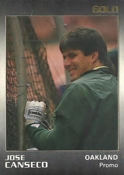 1991 Star Gold - Promos #NNO Jose Canseco Front
