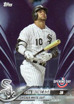 2018 Topps Opening Day - Purple #31 Yoan Moncada Front